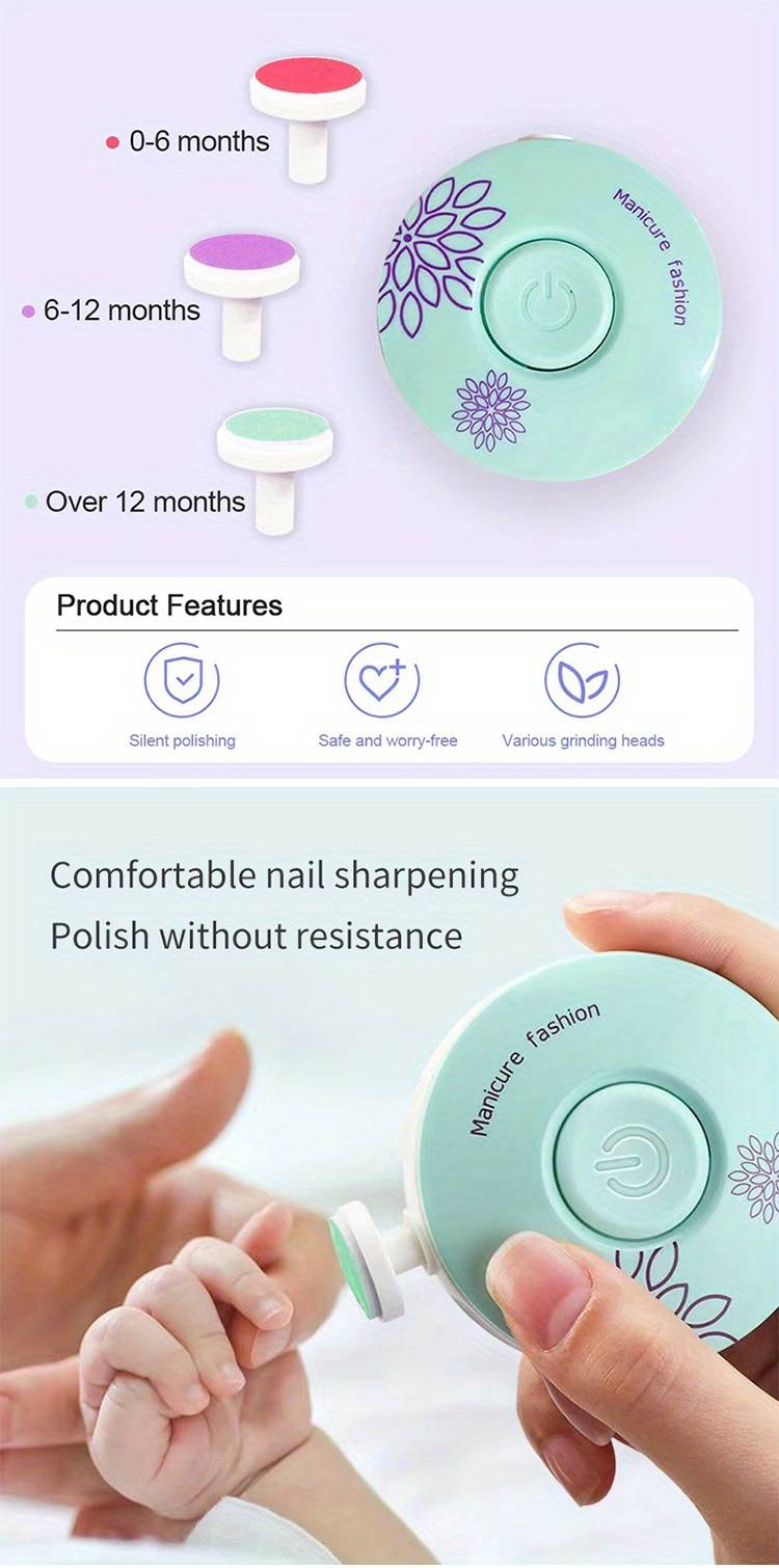 Electric Baby & Adult Nail Trimmer