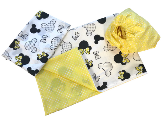 Kingdom Baby™ Yellow Mickey Mouse