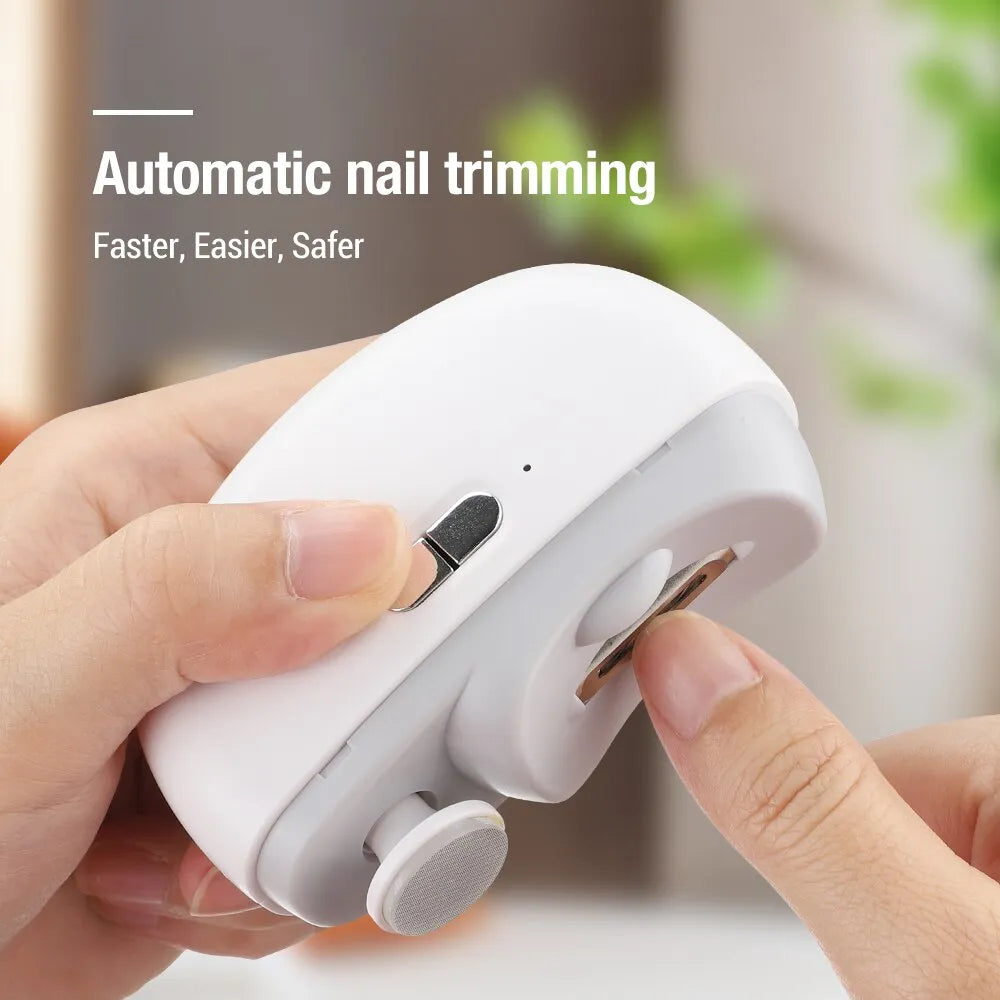 Electric Nail Clipper Grinding and Polishing 2 in 1